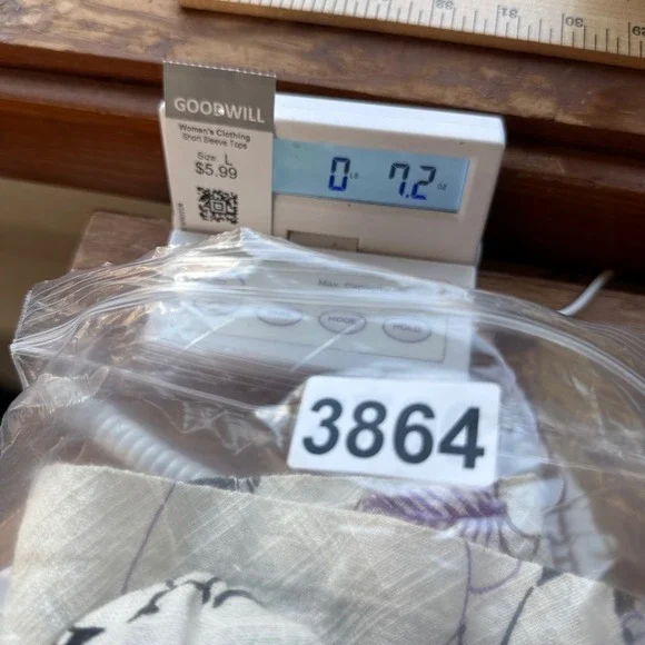 Maje Floral Top Puff Sleeve Sz L Boho Milkmaid Fairy Cottage Loflower Peplum - Picture 12 of 12